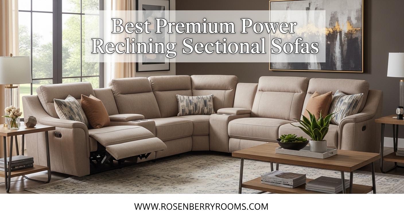 Best Premium Power Reclining Sectional Sofas