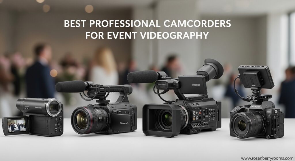 Current image: Best Professional Camcorders for Event Videography