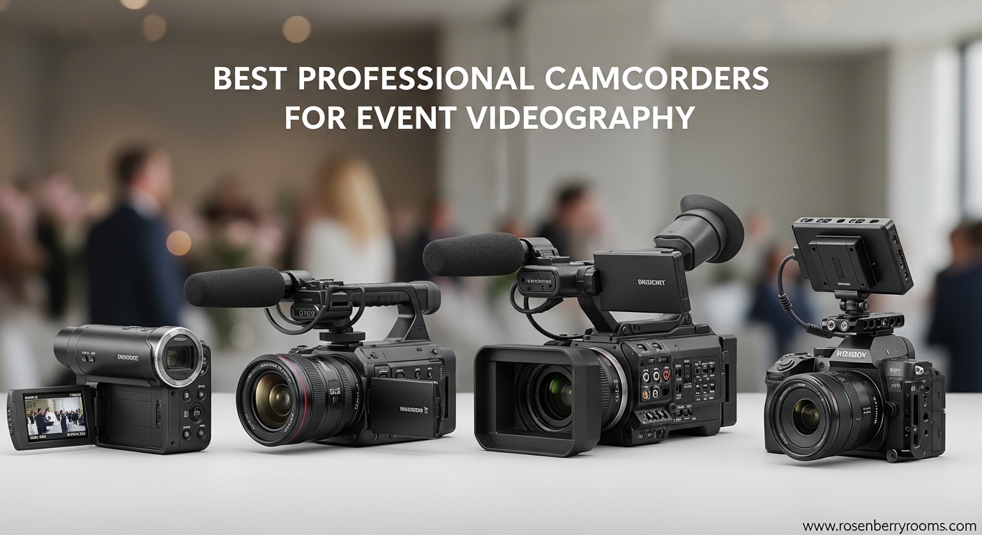 Best Professional Camcorders for Event Videography