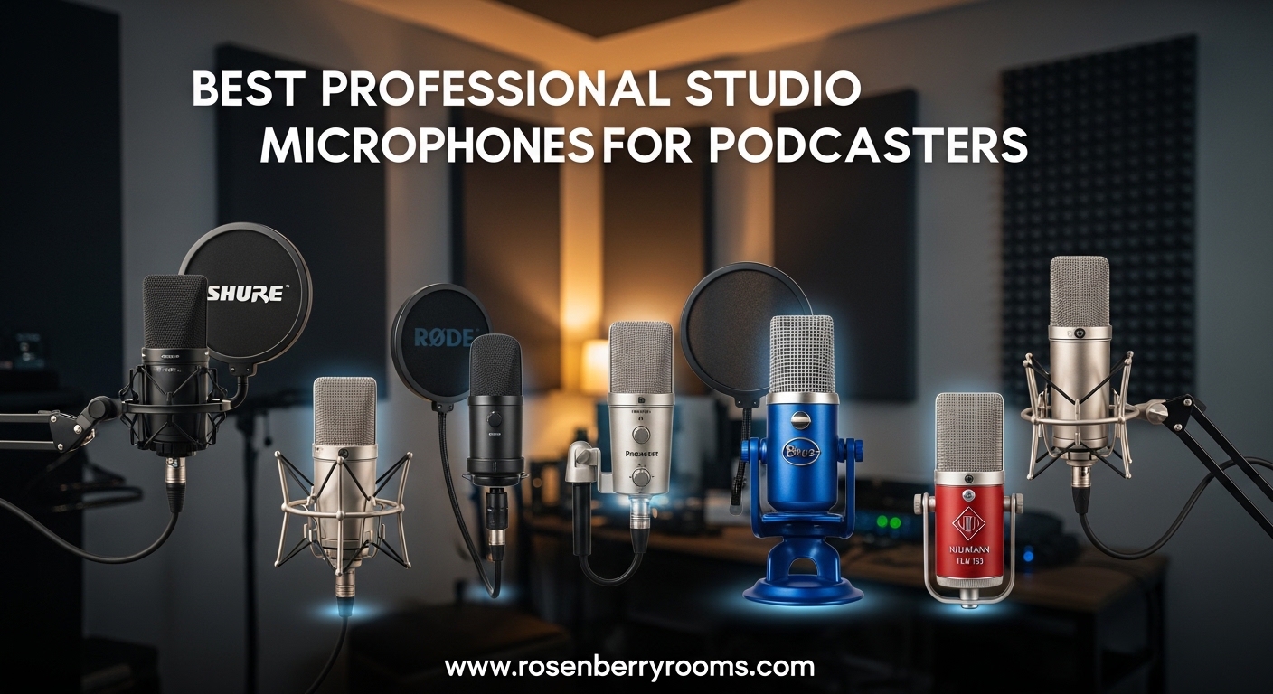 Best Professional Studio Microphones for Podcasters
