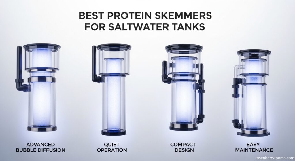 Best Protein Skimmers for Saltwater Tanks