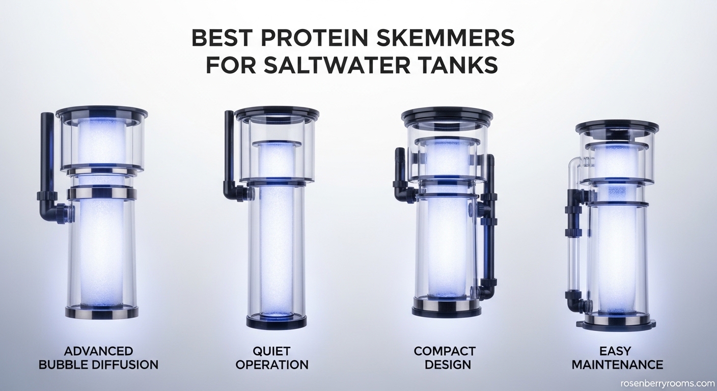 Best Protein Skimmers for Saltwater Tanks