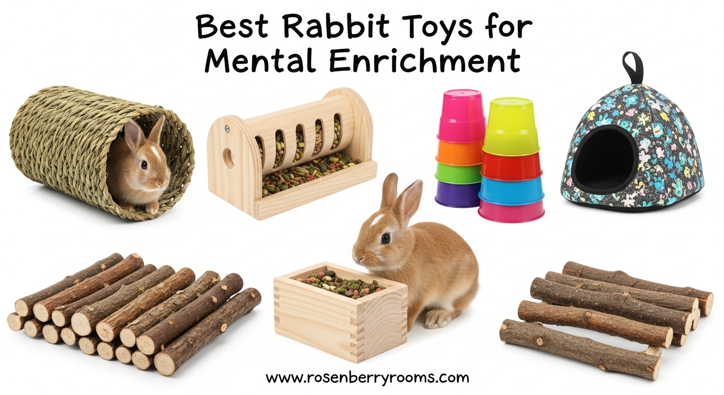 Best Rabbit Toys for Mental Enrichment