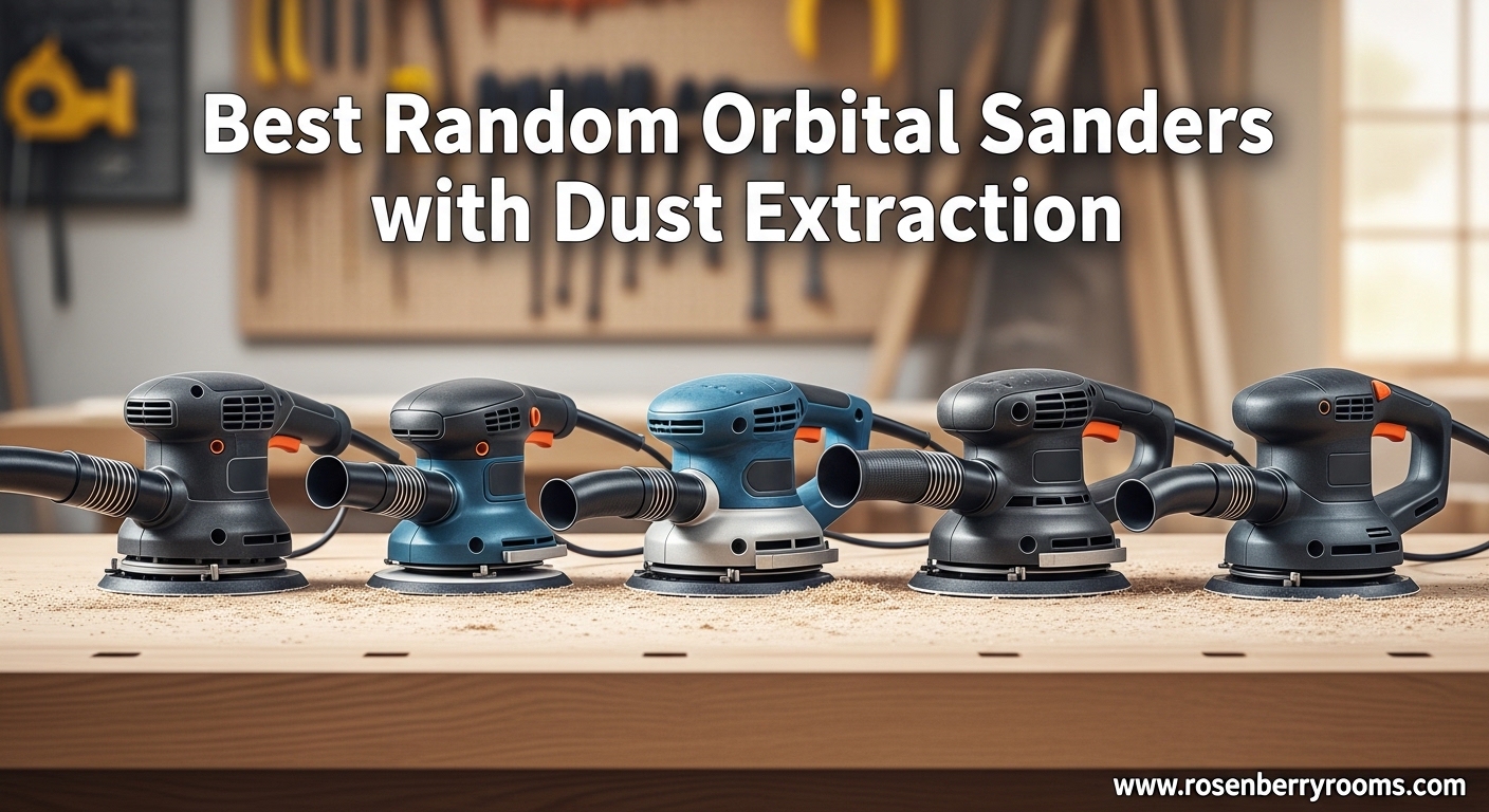 Best Random Orbital Sanders with Dust Extraction