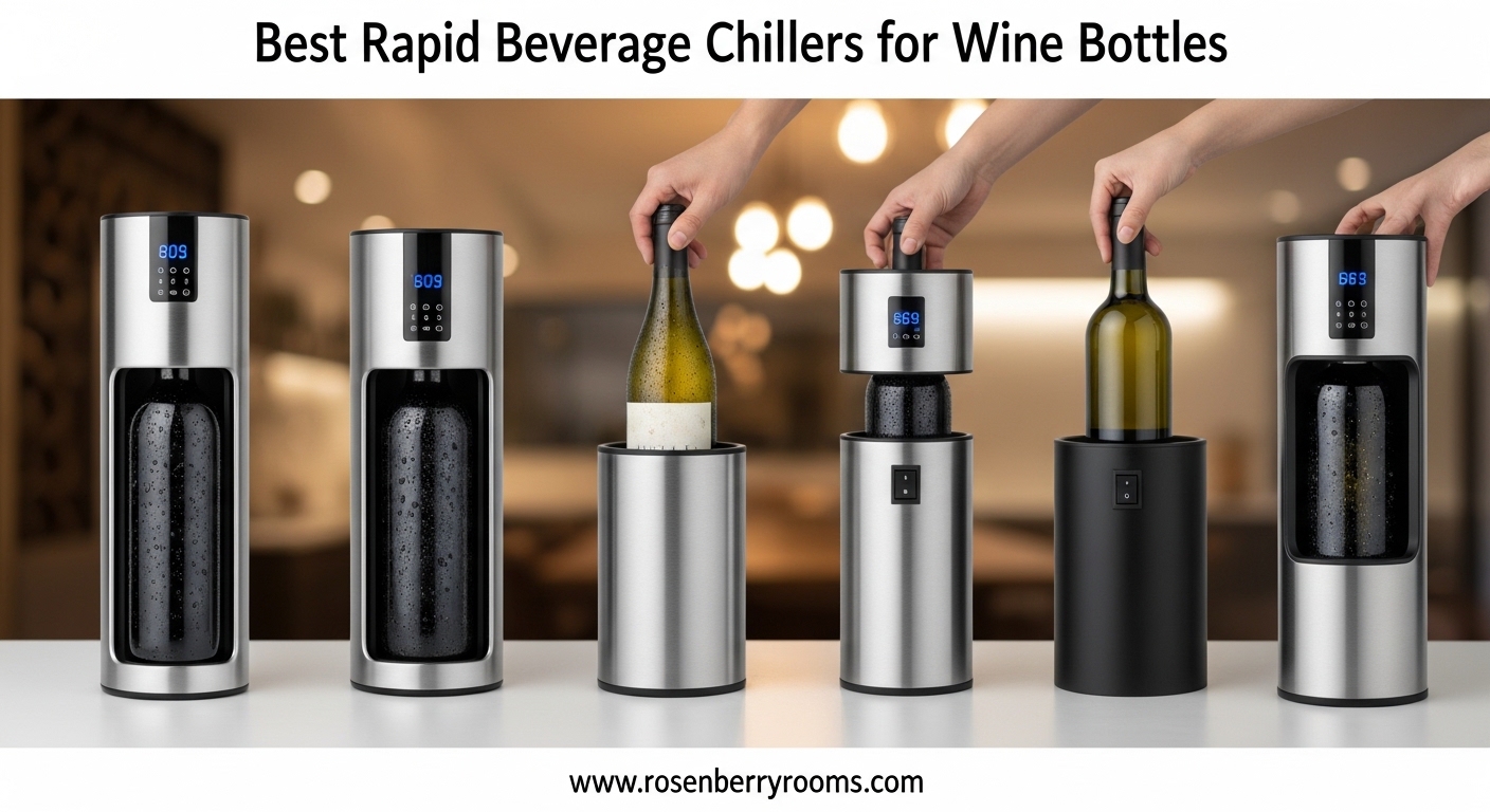 Best Rapid Beverage Chillers for Wine Bottles