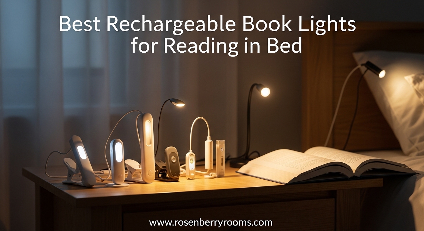 Best Rechargeable Book Lights for Reading in Bed