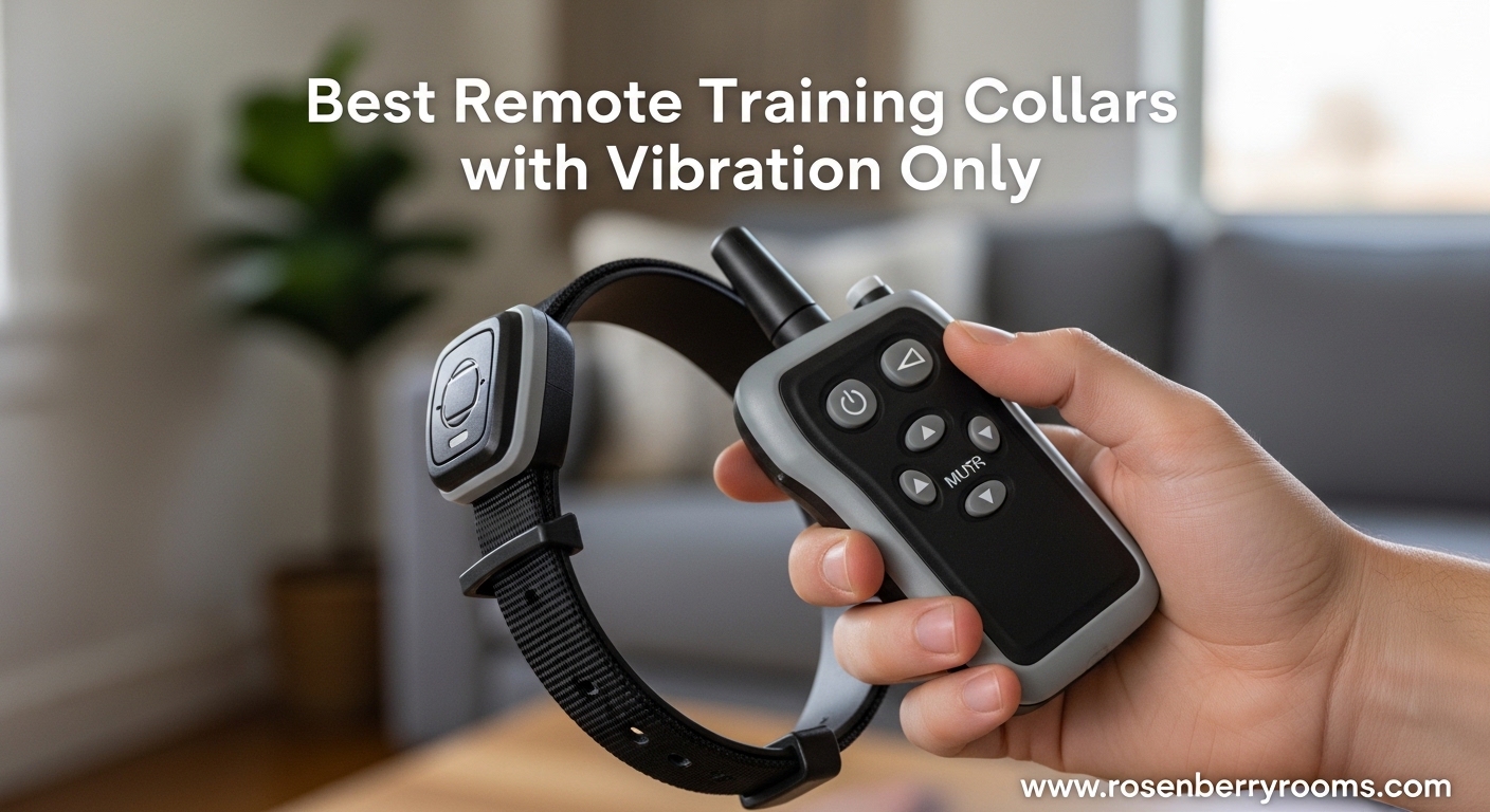 Best Remote Training Collars with Vibration Only