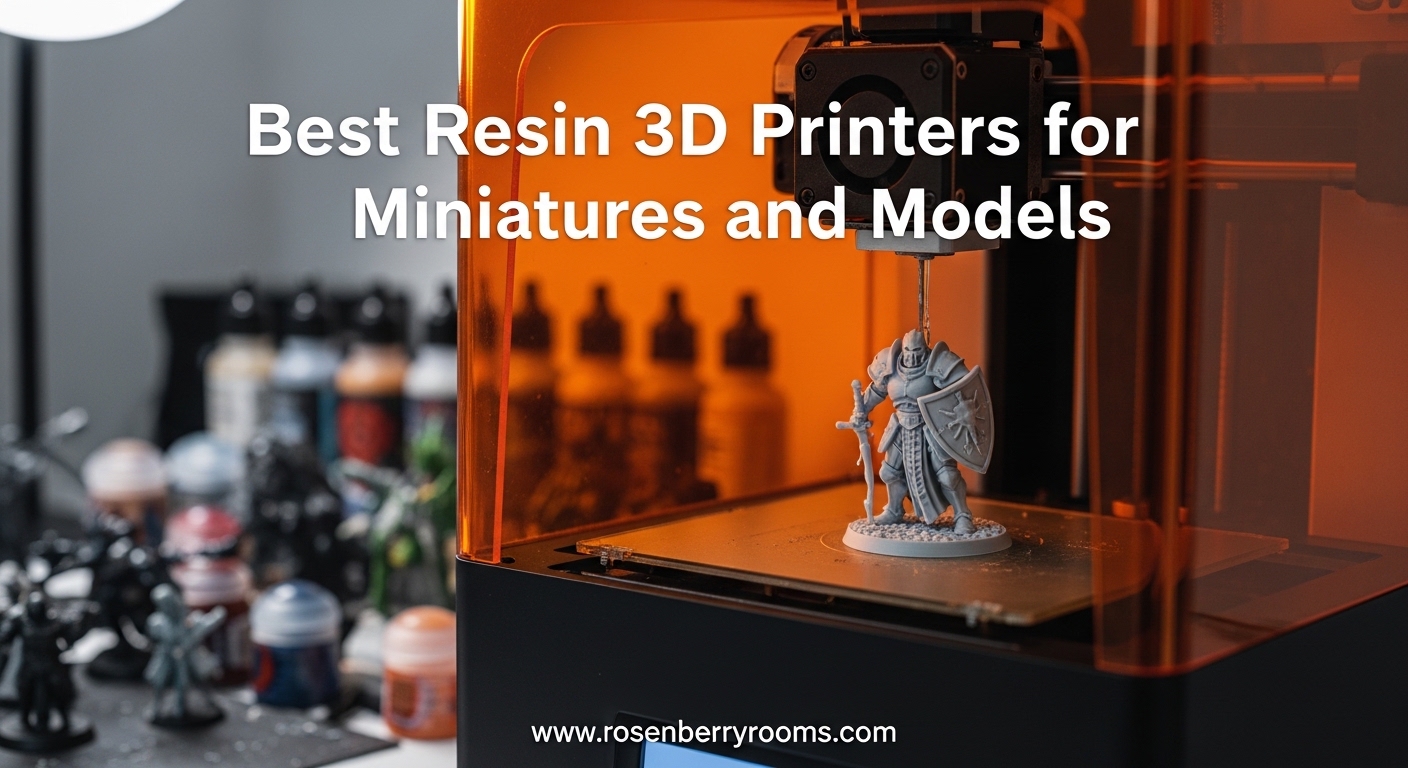 Best Resin 3D Printers for Miniatures and Models