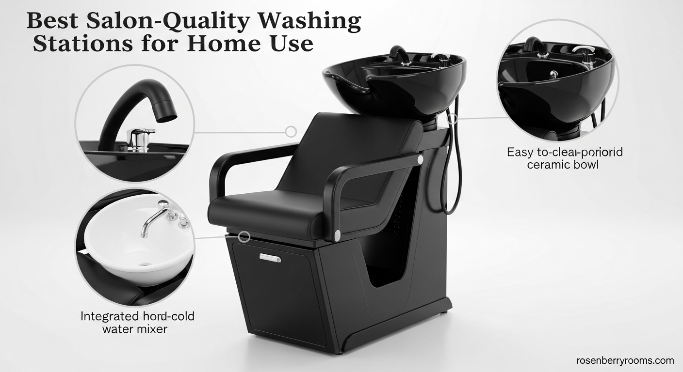 Best Salon-Quality Washing Stations for Home Use