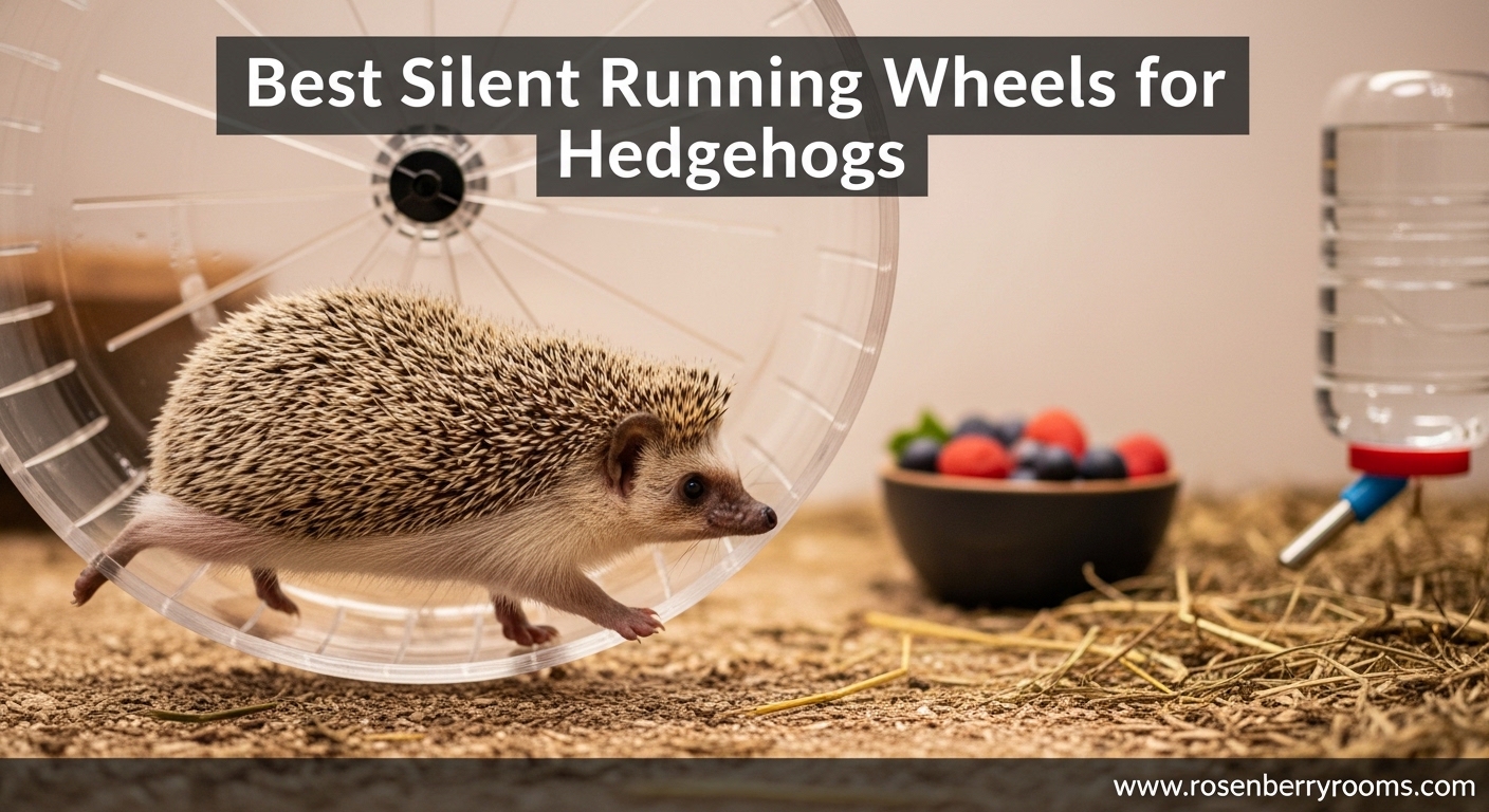 Best Silent Running Wheels for Hedgehogs