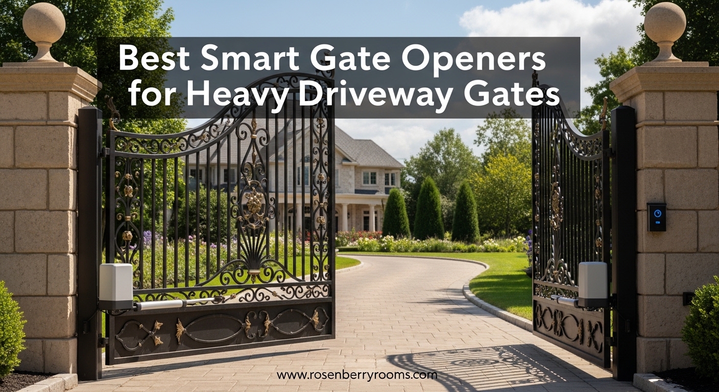 Best Smart Gate Openers for Heavy Driveway Gates