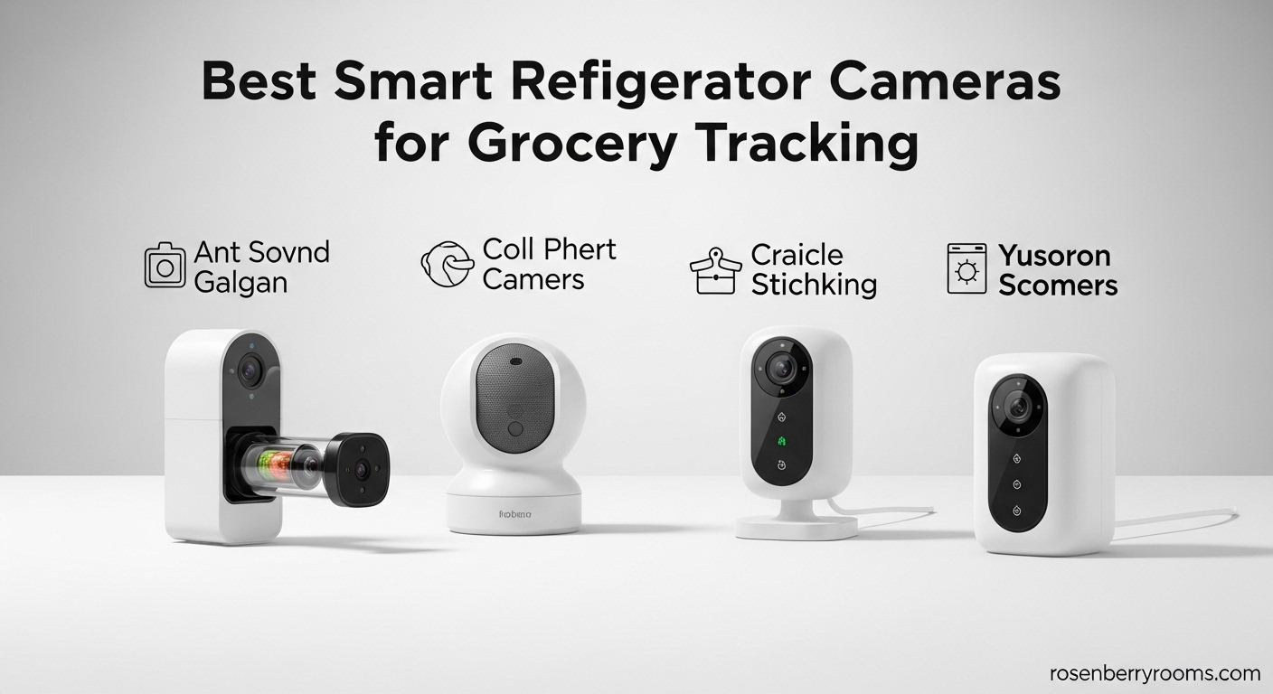 Best Smart Refrigerator Cameras for Grocery Tracking