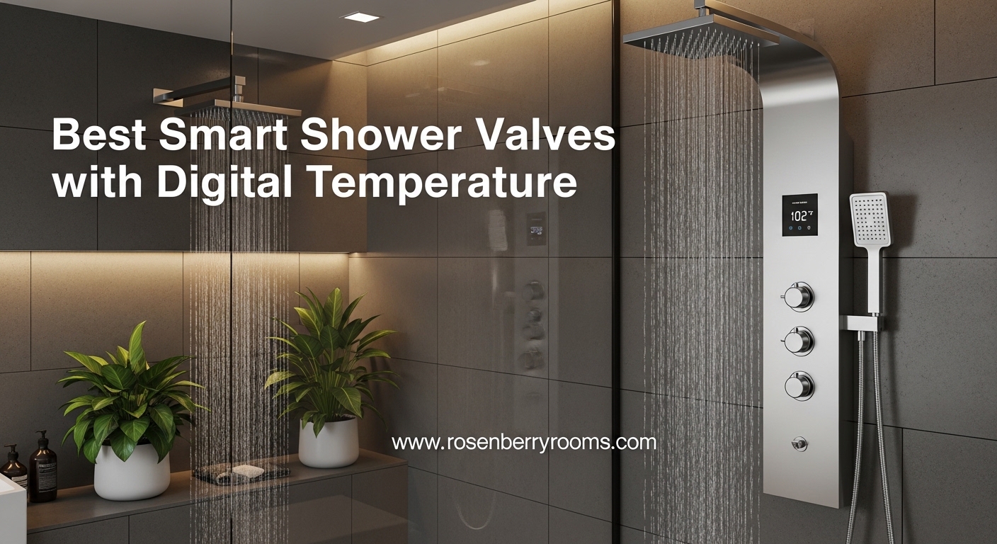 Best Smart Shower Valves with Digital Temperature