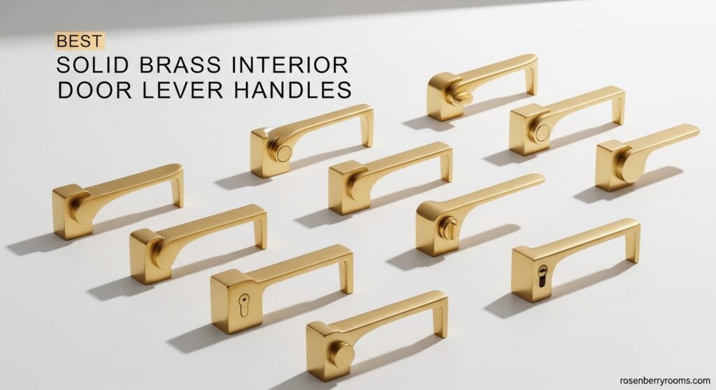 Best Solid Brass Interior Door Lever Handles