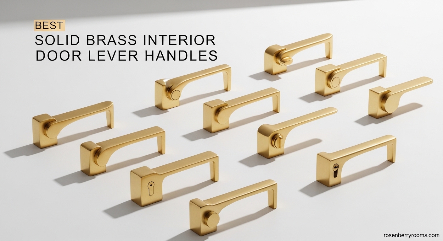 Best Solid Brass Interior Door Lever Handles