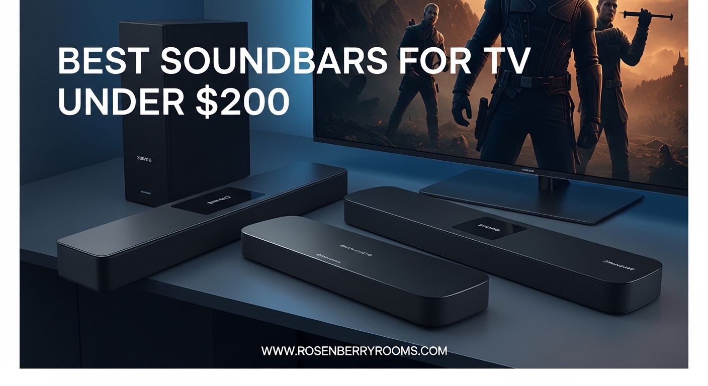 Best Soundbars for TV Under $200