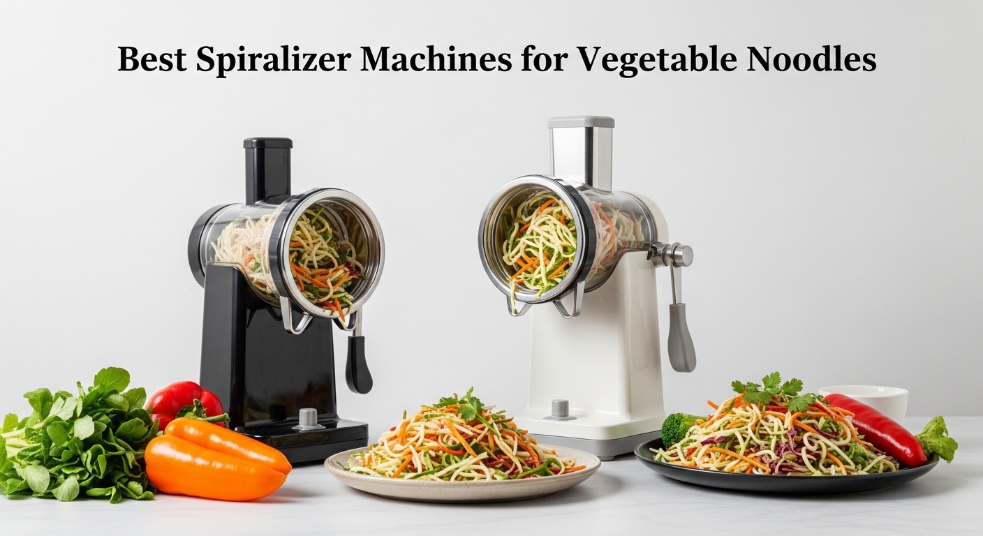 Best Spiralizer Machines for Vegetable Noodles