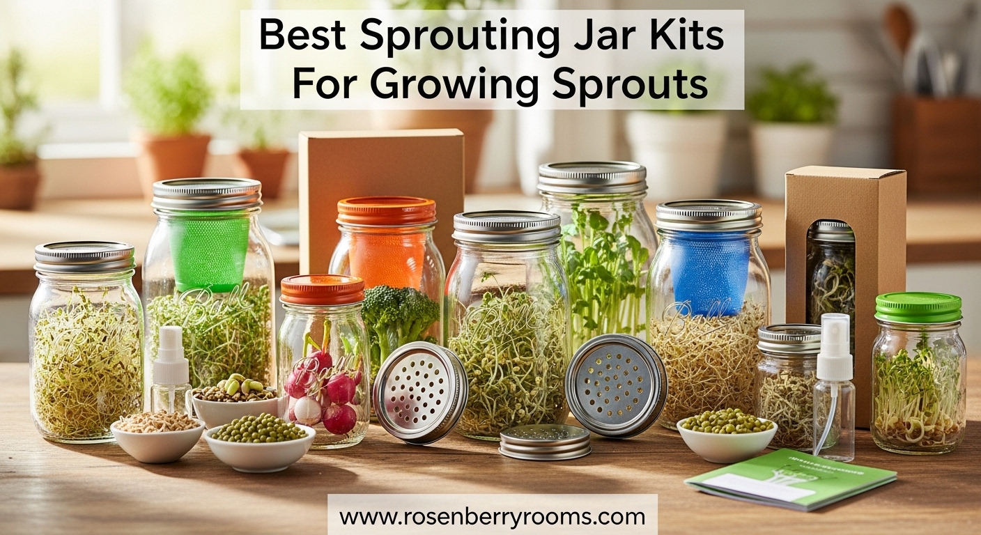 Best Sprouting Jar Kits For Growing Sprouts