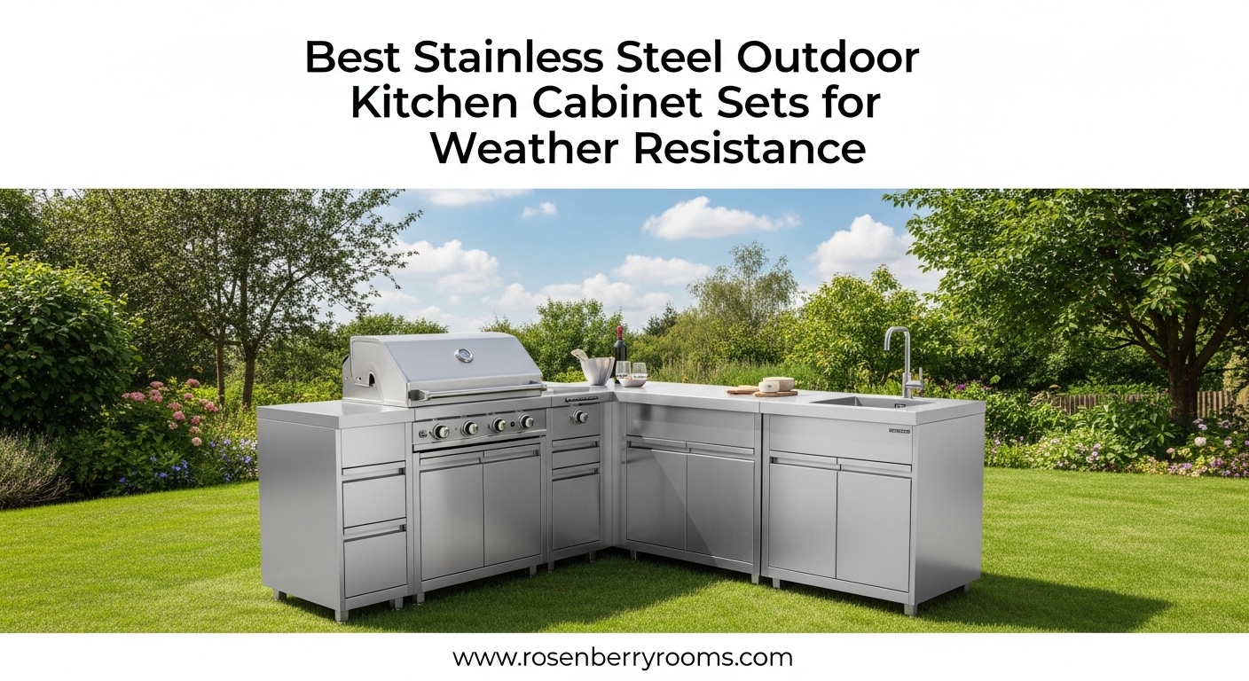 Best Stainless Steel Outdoor Kitchen Cabinet Sets for Weather Resistance