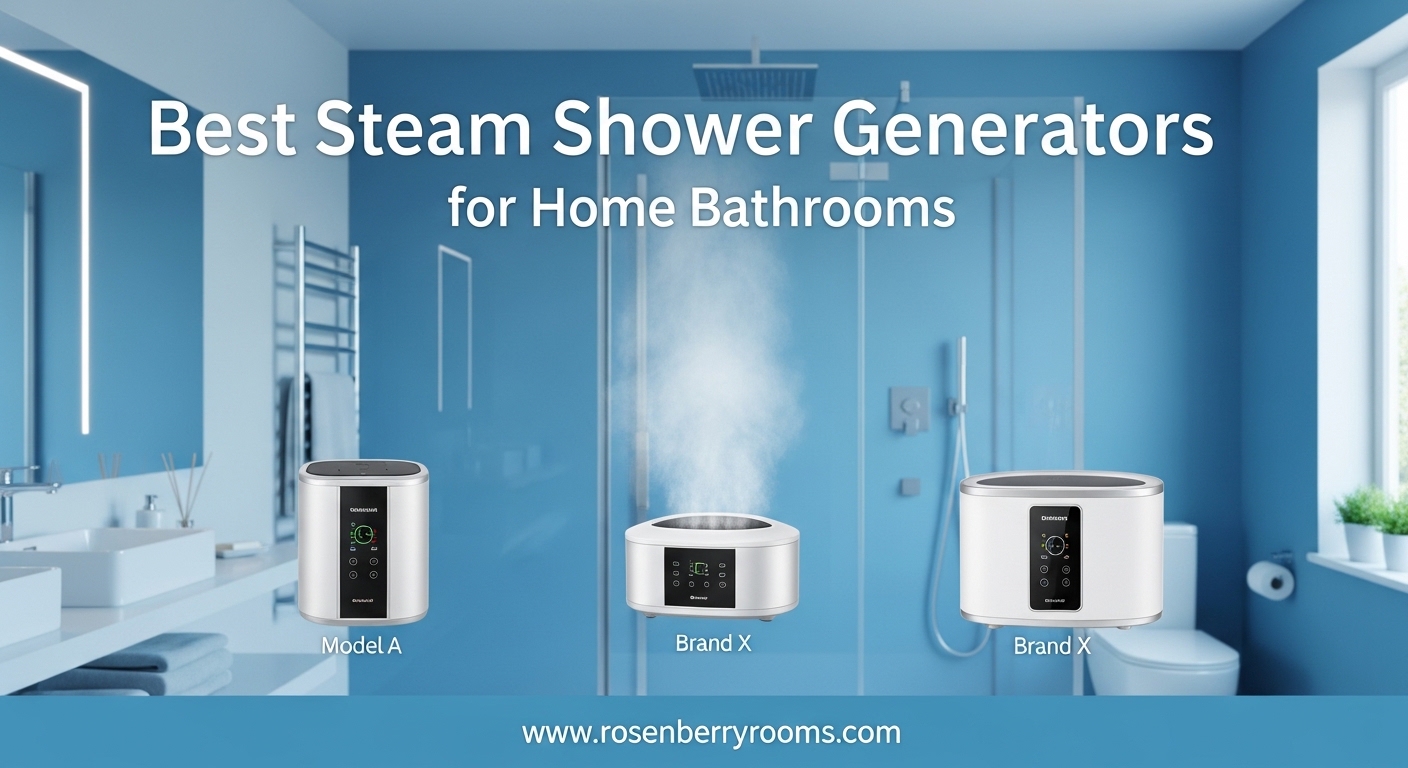 Best Steam Shower Generators for Home Bathrooms