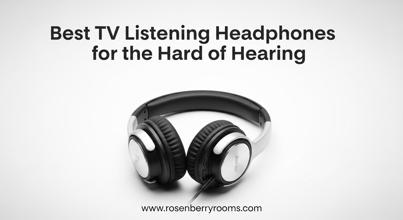 Best TV Listening Headphones for the Hard of Hearing