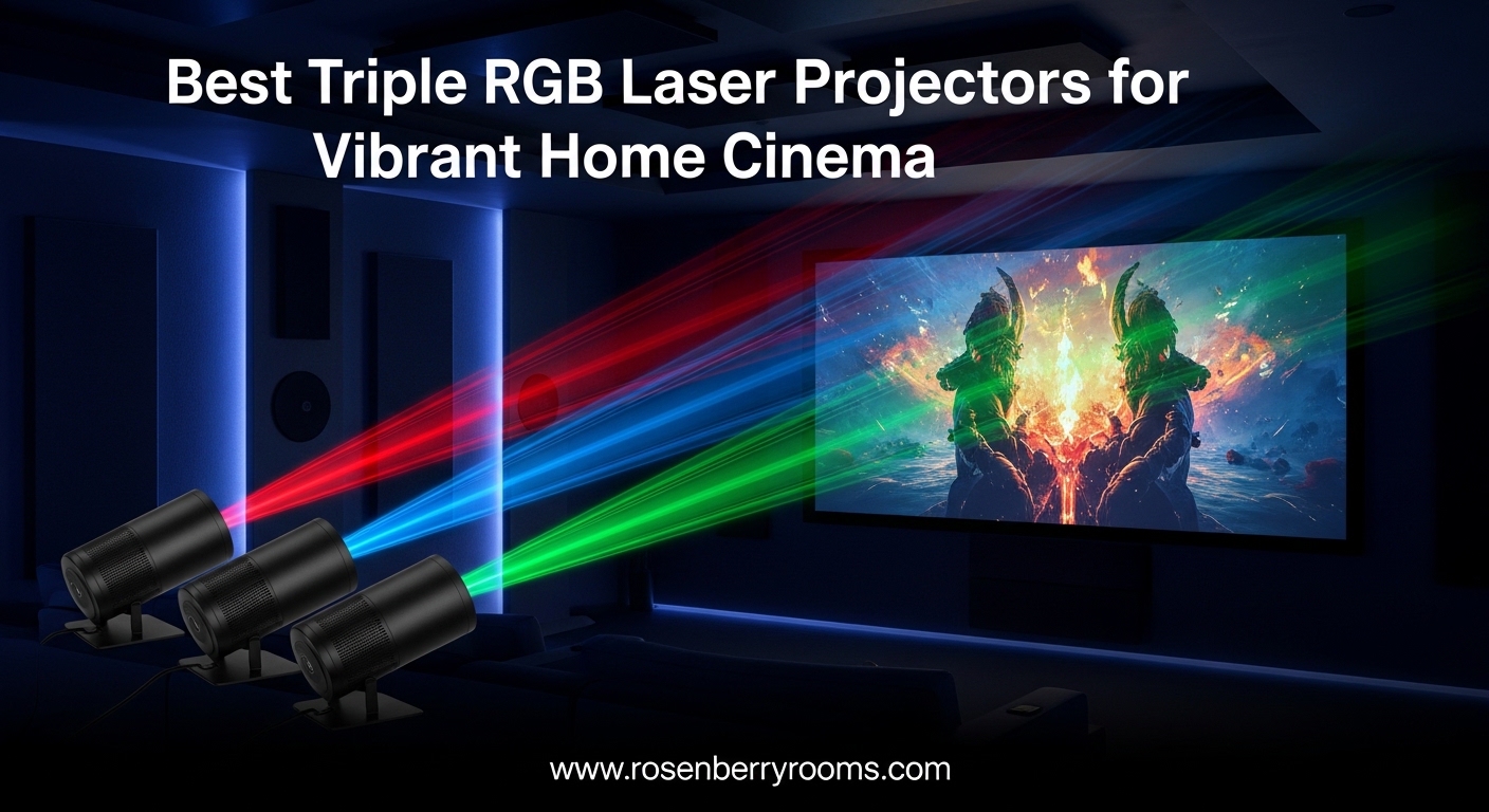 Best Triple RGB Laser Projectors for Vibrant Home Cinema