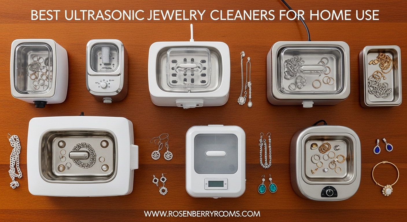 Best Ultrasonic Jewelry Cleaners for Home Use