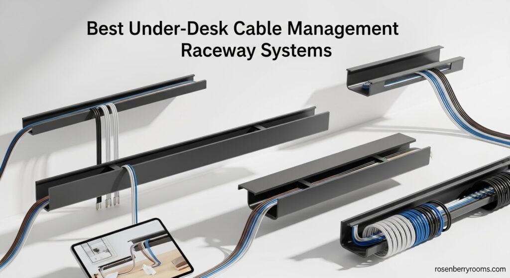 Best Under-Desk Cable Management Raceway Systems