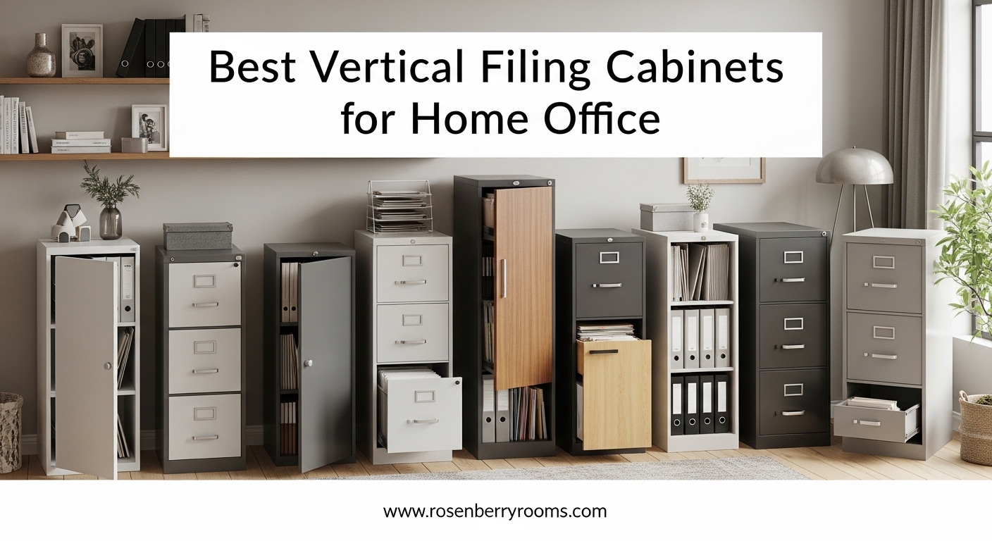 Best Vertical Filing Cabinets for Home Office