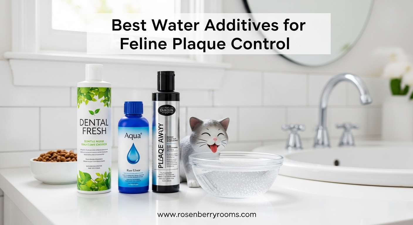 Best Water Additives for Feline Plaque Control
