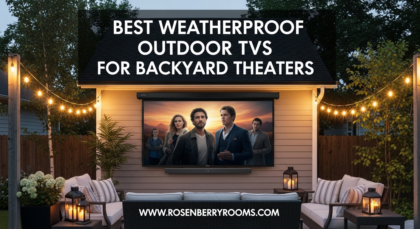 Best Weatherproof Outdoor TVs for Backyard Theaters