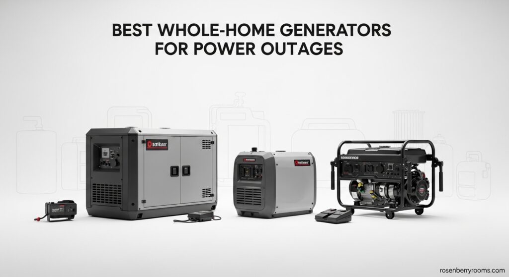 Best Whole-Home Generators for Power Outages