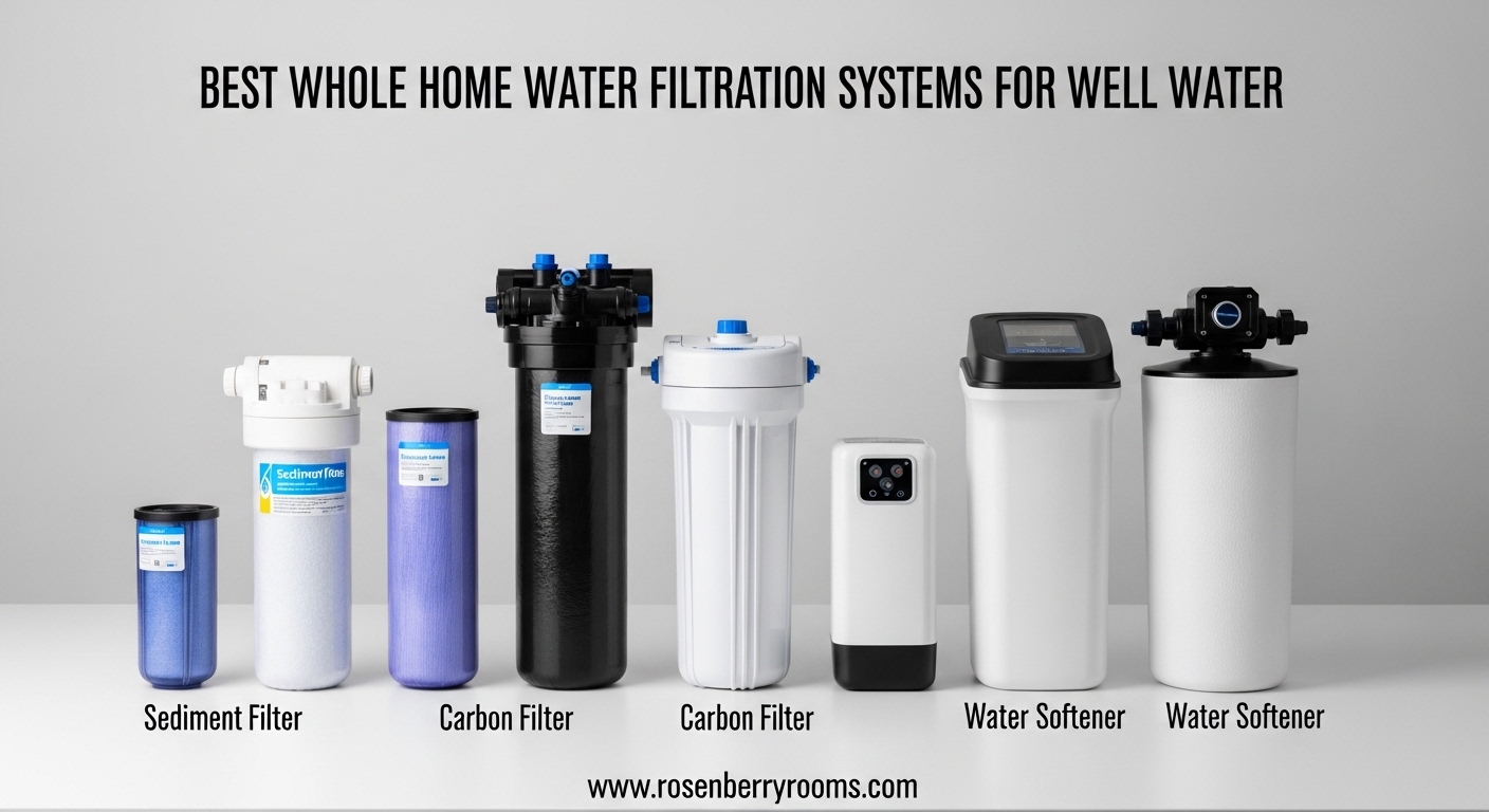 Best Whole Home Water Filtration Systems for Well Water