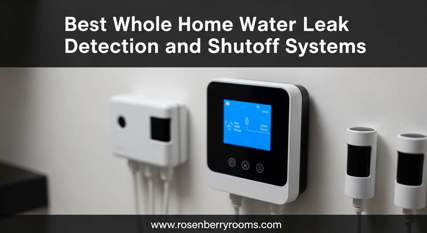 Best Whole Home Water Leak Detection and Shutoff Systems