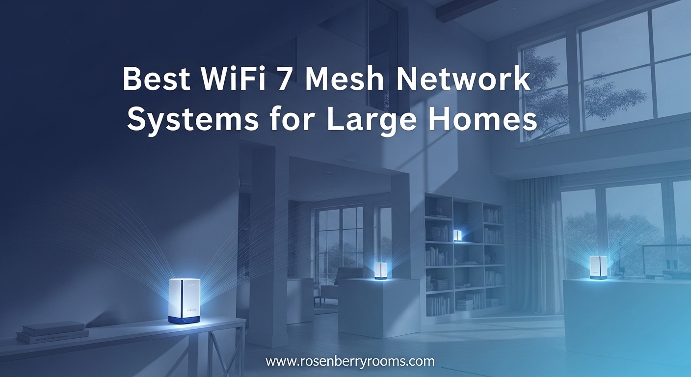 Best WiFi 7 Mesh Network Systems for Large Homes
