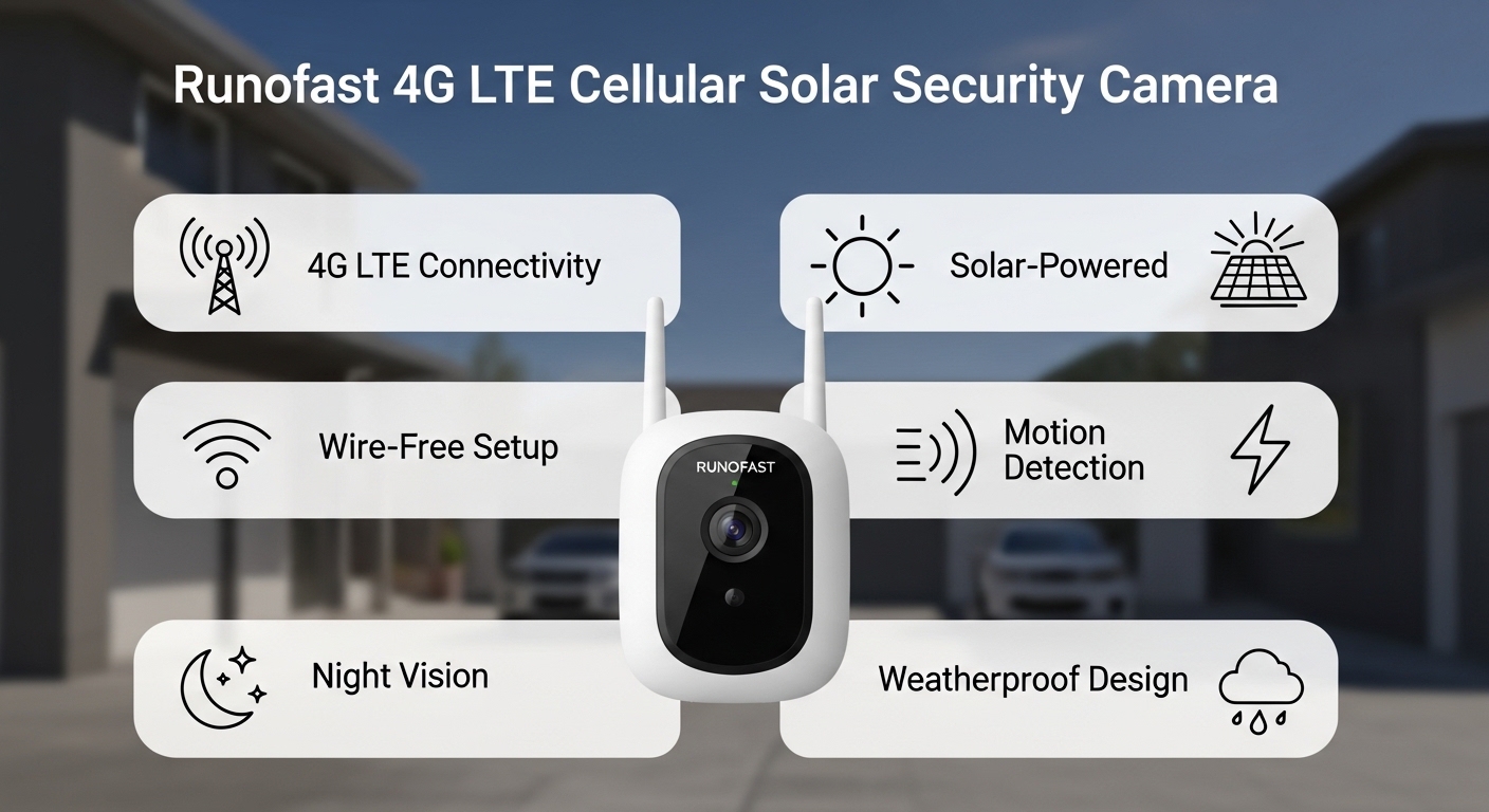 Cellular Solar Security Camera