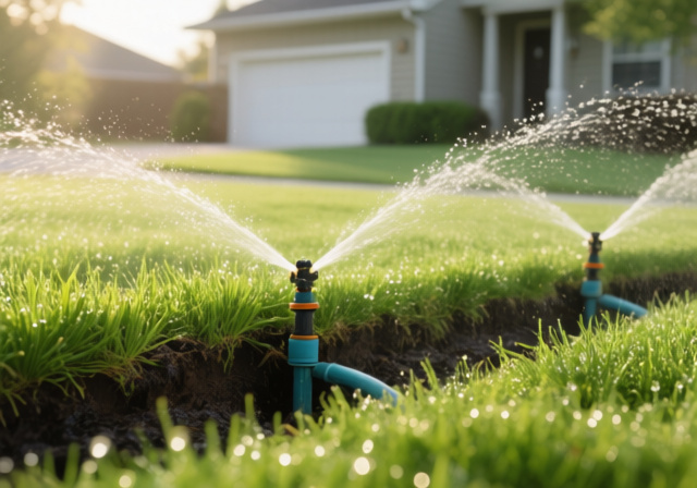 Best Underground Sprinkler Systems for New Lawns