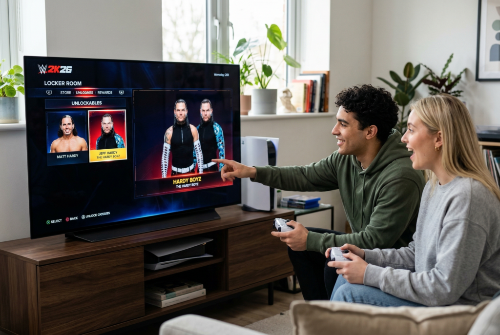 Current image: How to Unlock Hardy Boyz in WWE 2K26