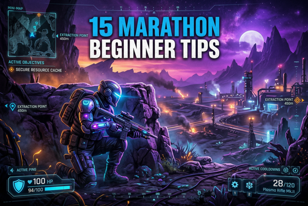 Current image: 15 Marathon Beginner Tips and Tricks To Stay Alive and Get Better Loot