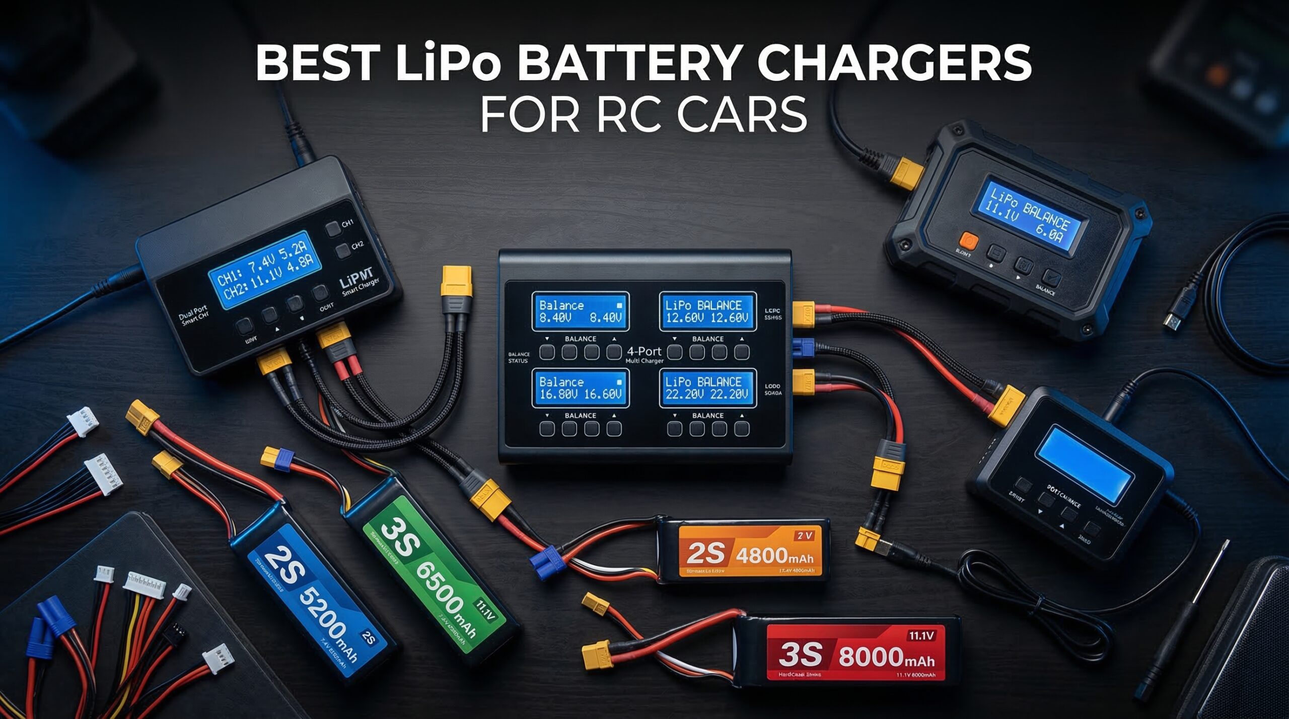 Best LiPo Battery Chargers for RC Cars
