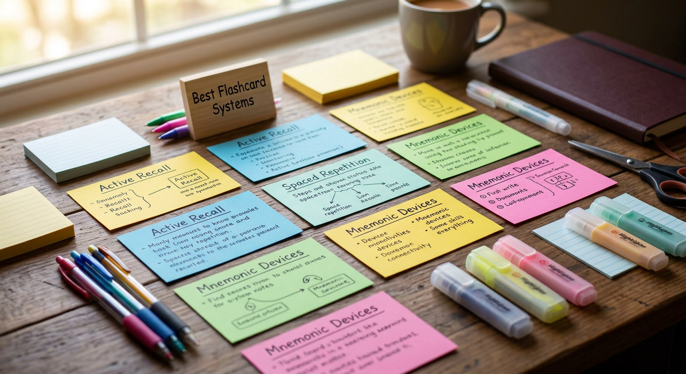 Best Flashcard Systems for Efficient Study