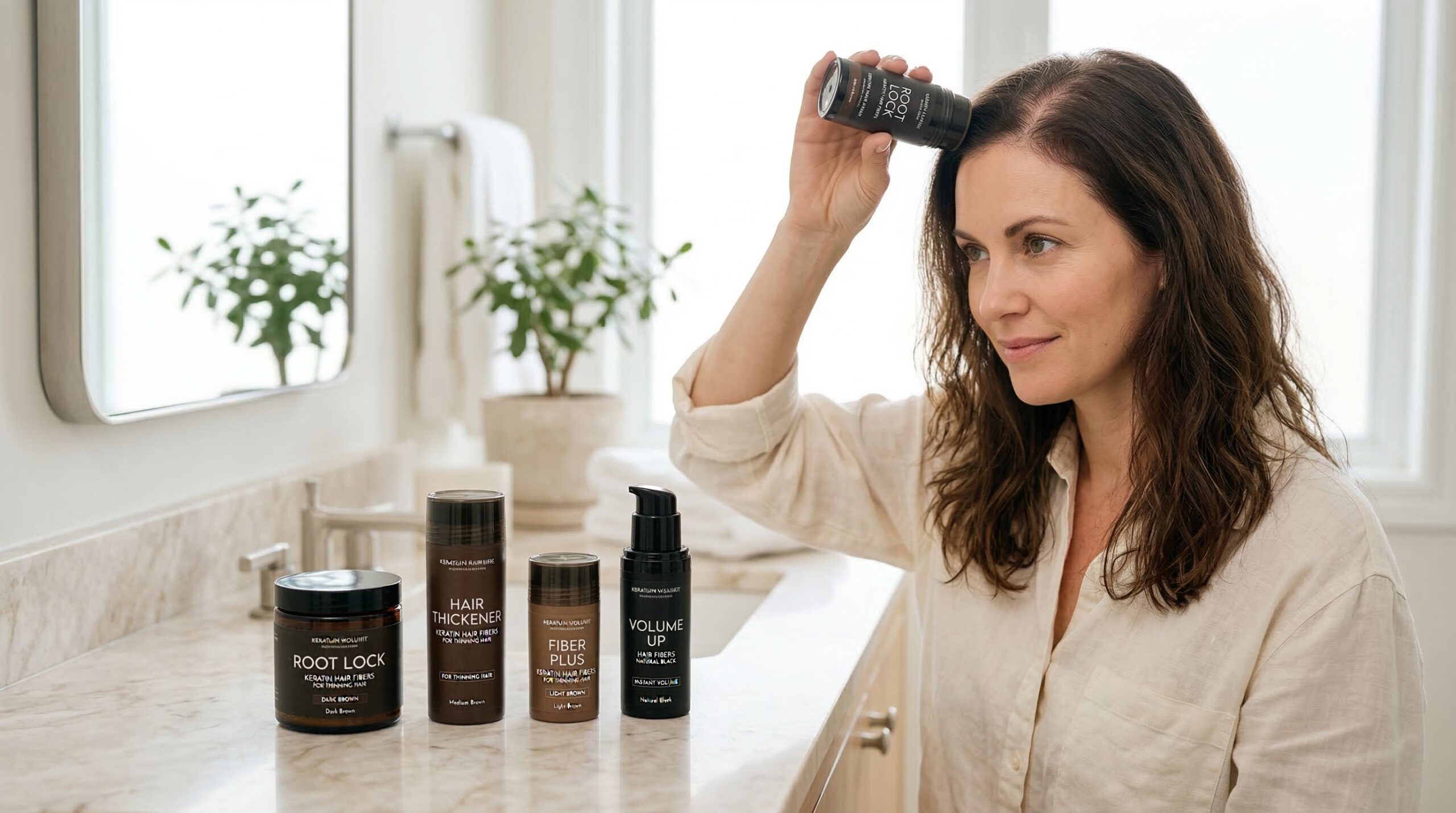 Best Hair Fiber Concealers for Thinning Hair