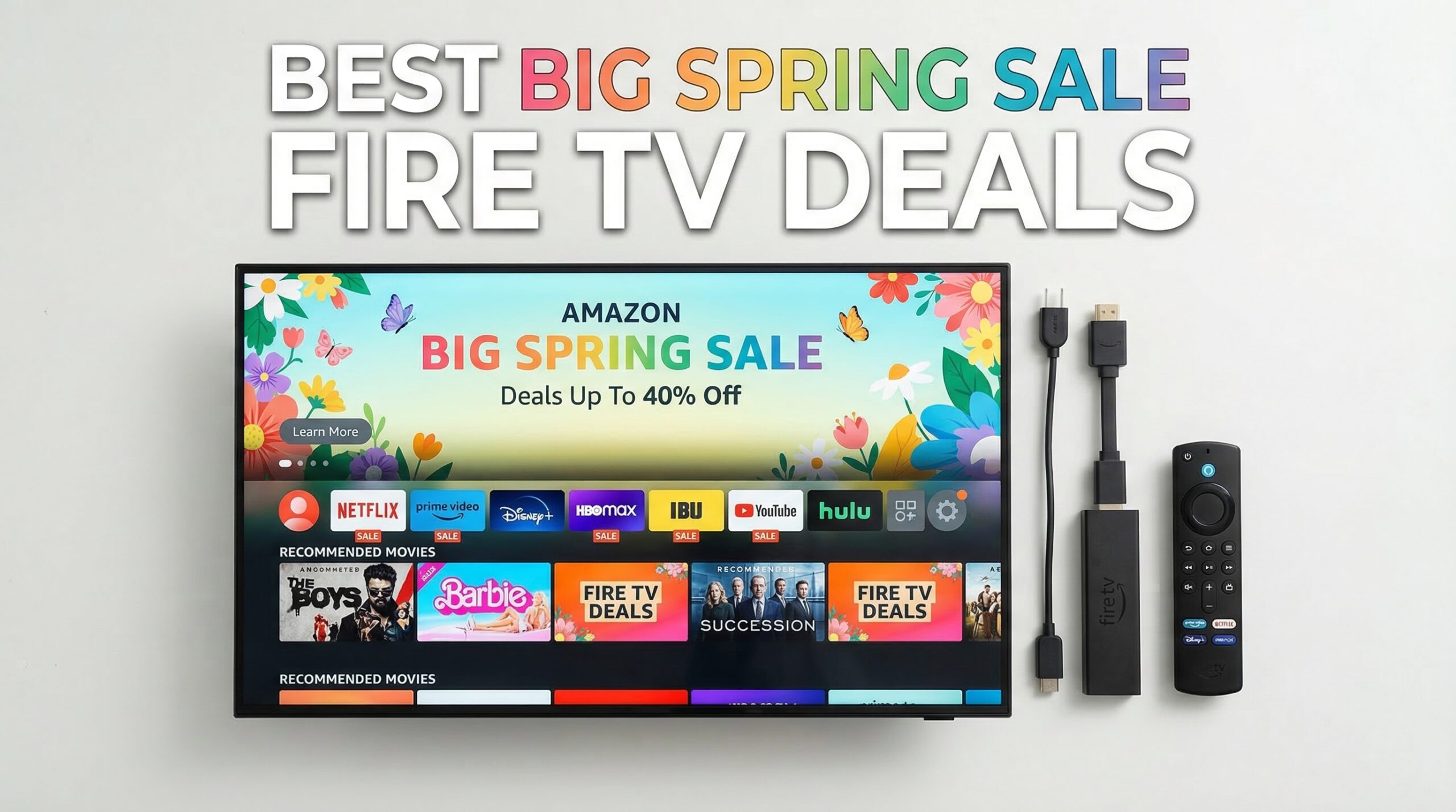 Best Big Spring Sale Fire TV Deals on Amazon