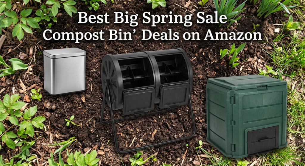 Current image: Best Big Spring Sale Compost Bin Deals on Amazon