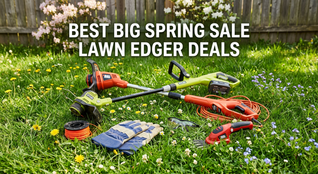 Current image: Best Big Spring Sale Lawn Edger Deals on Amazon