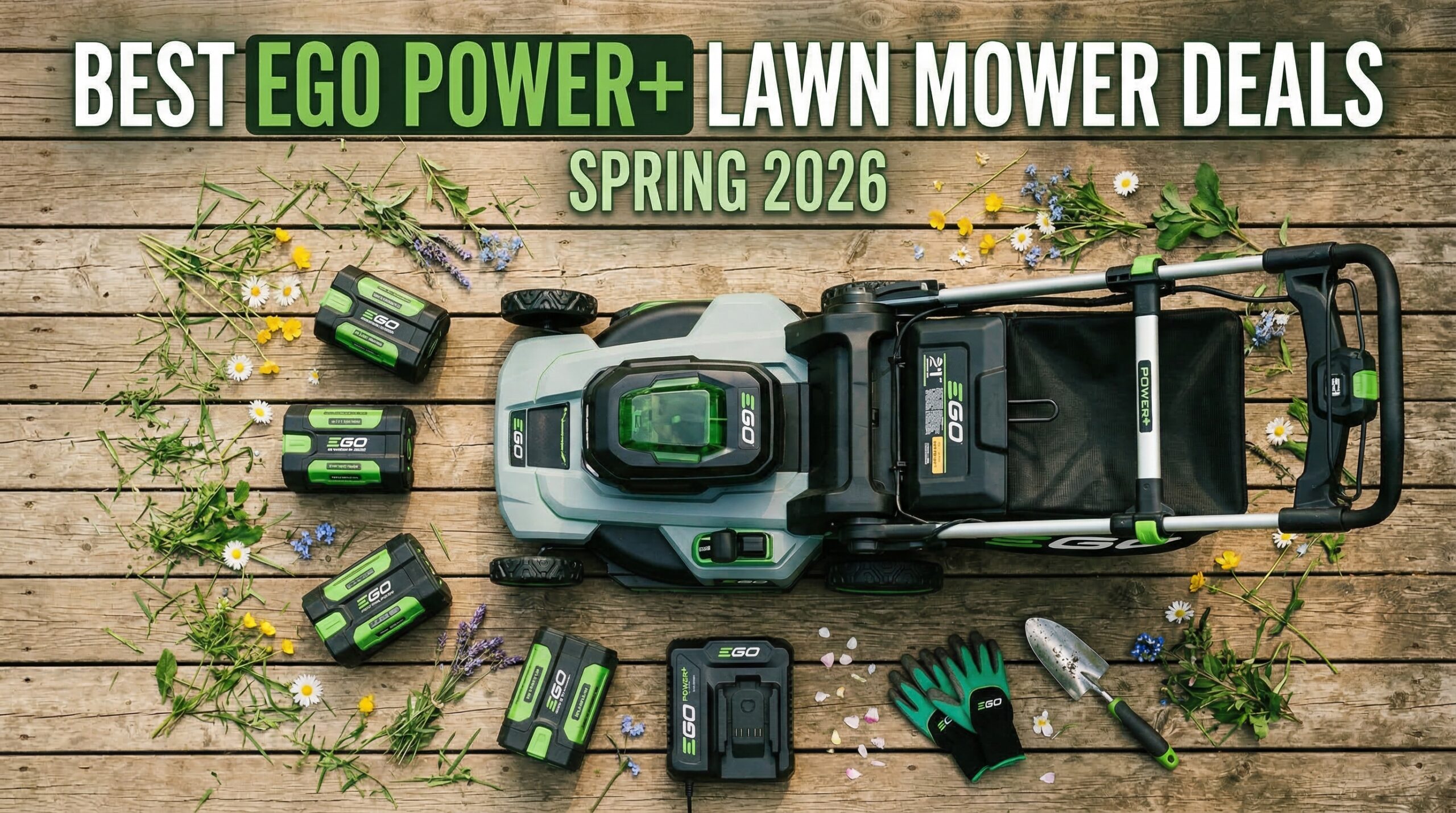 Best Big Spring Sale EGO Power+ Lawn Mower Deals on Amazon