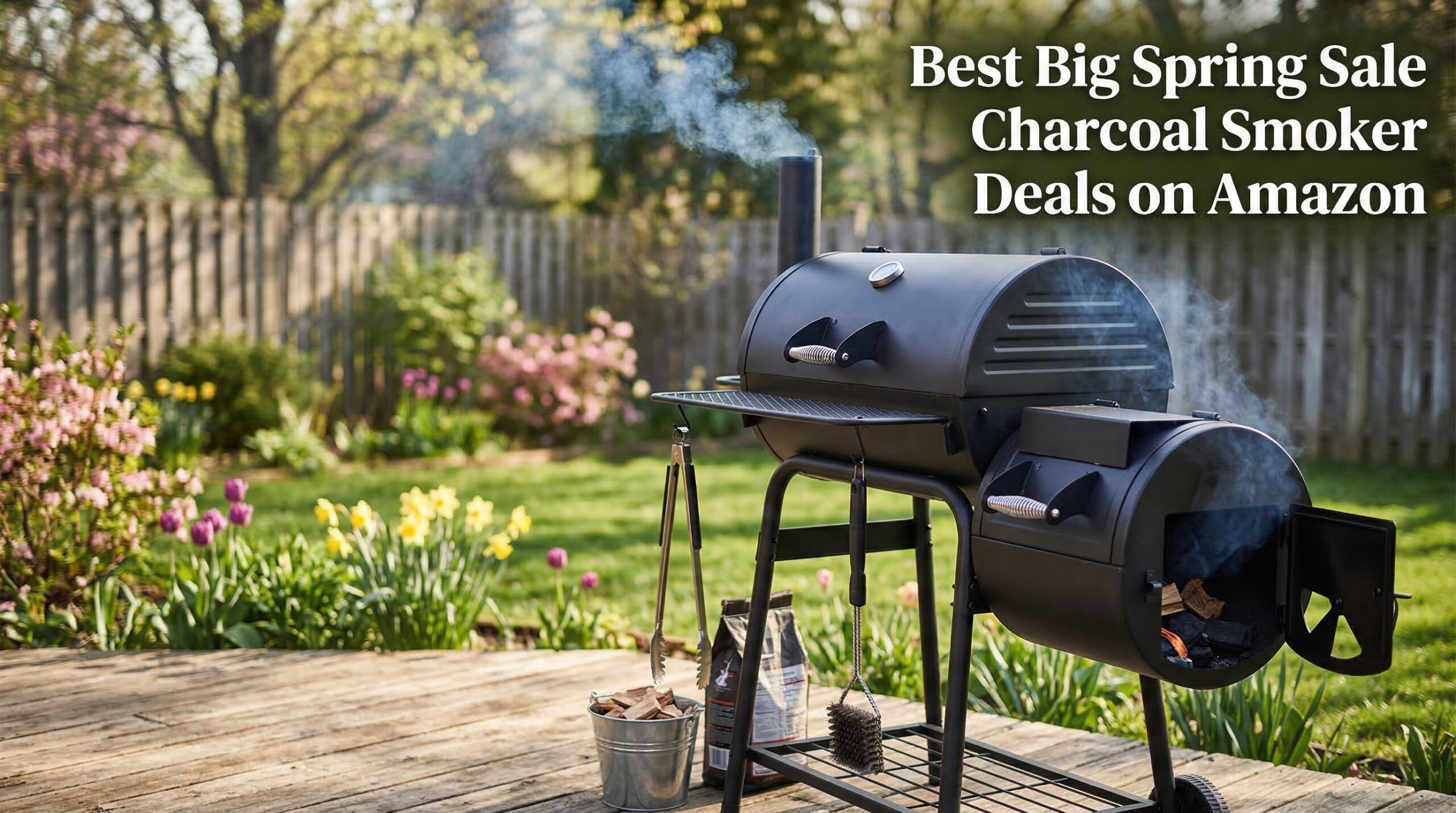 Best Big Spring Sale Charcoal Smoker Deals on Amazon