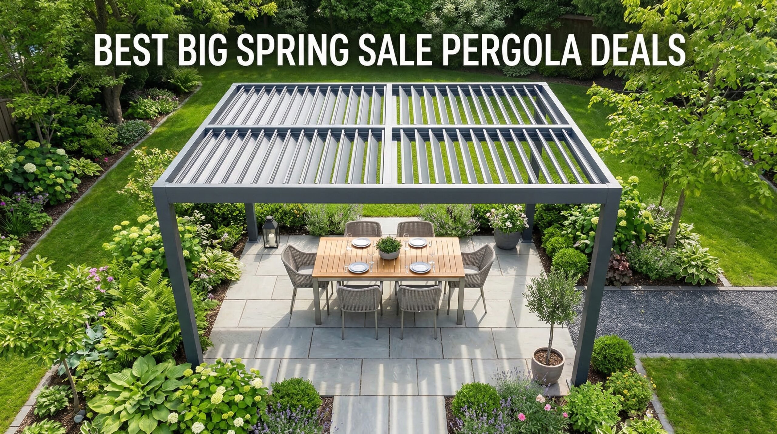 Best Big Spring Sale Pergola Deals on Amazon