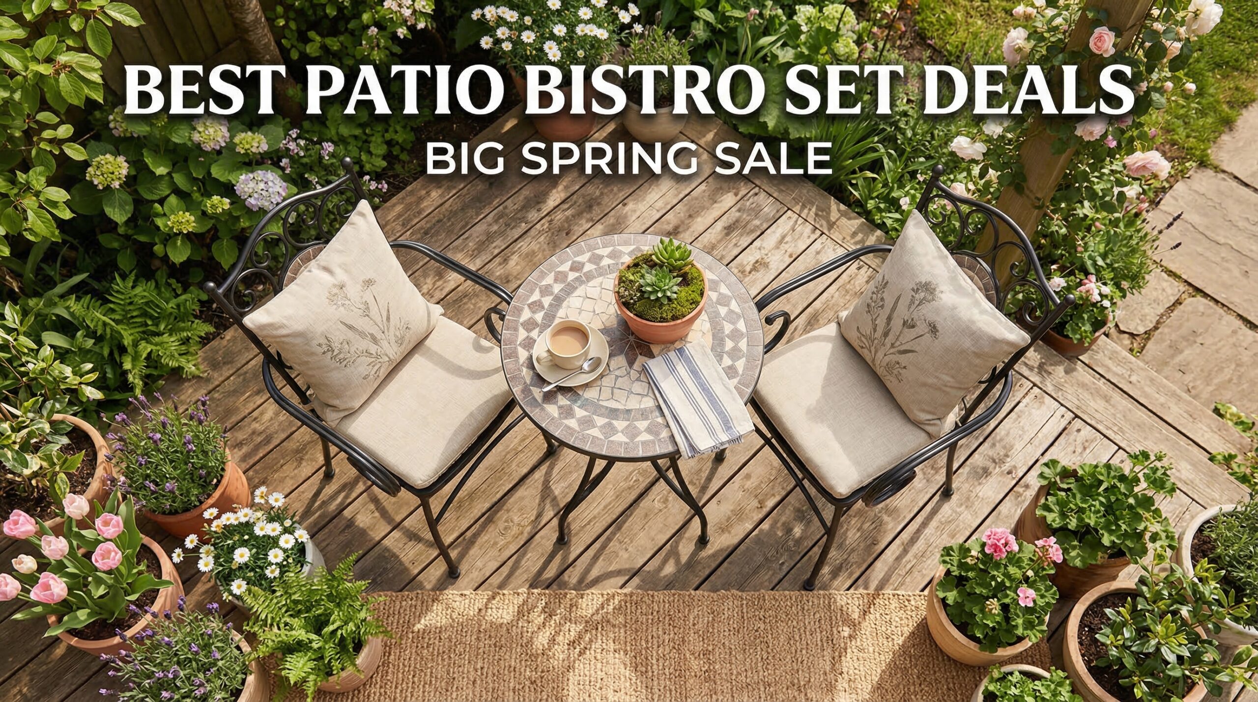 Best Big Spring Sale Patio Bistro Set Deals on Amazon