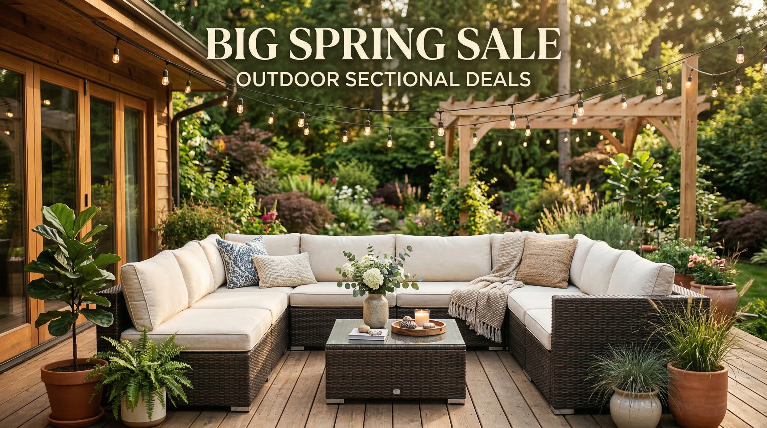 Best Big Spring Sale Outdoor Sectional Deals on Amazon